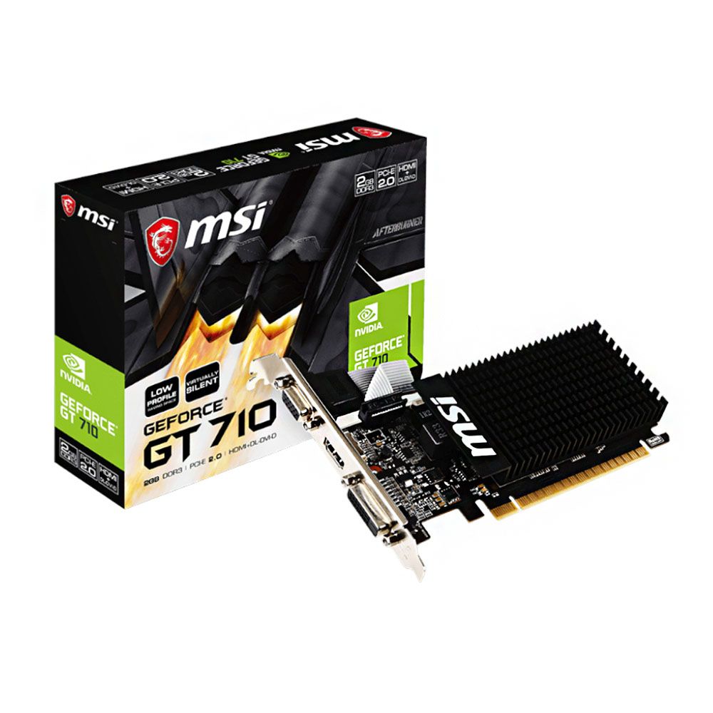 MSI GeForce GT 710 2GD3H LP 2GB DDR3 Graphics Card